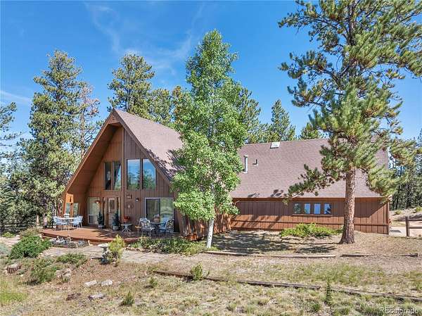 4 Acres of Land with Home for Sale in Woodland Park, Colorado