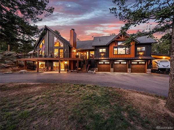 10 Acres of Recreational Land with Home for Sale in Evergreen, Colorado