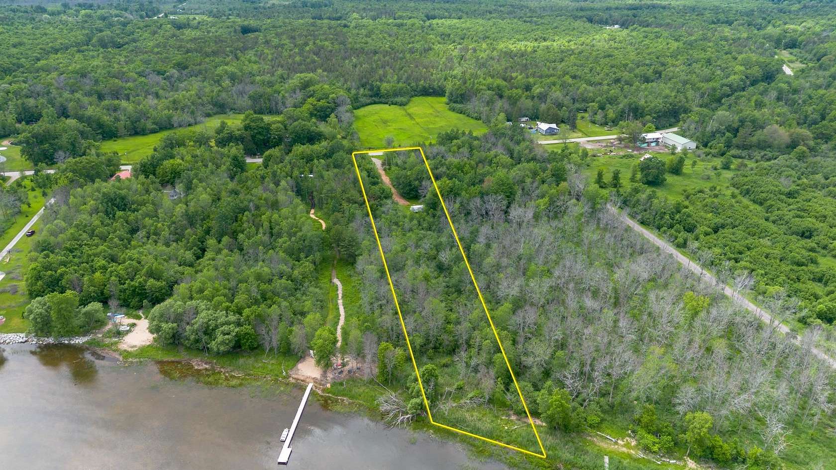 3 Acres of Residential Land for Sale in Oconto, Wisconsin