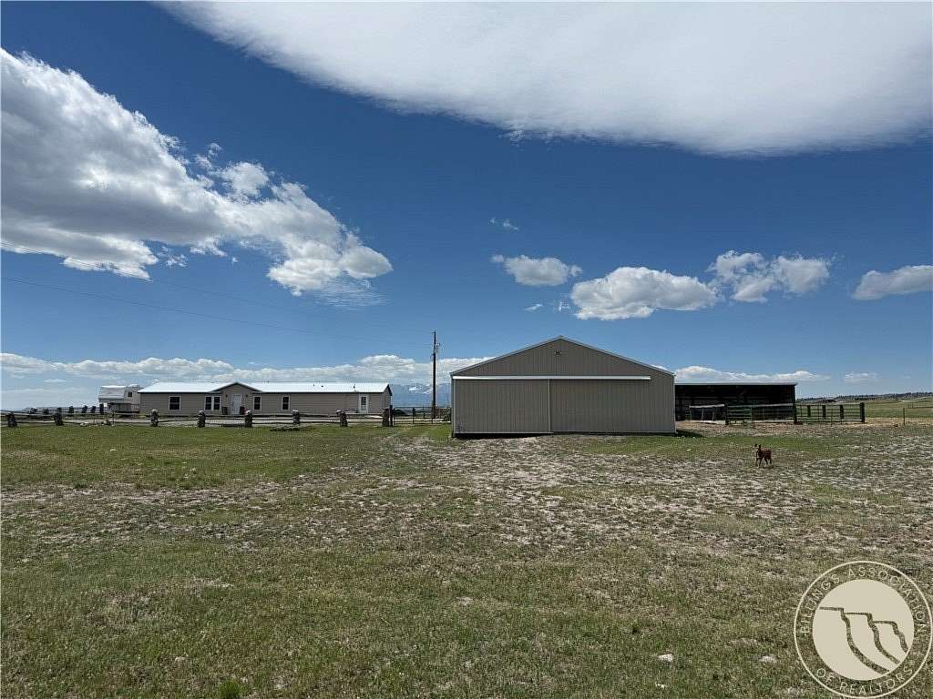 20.2 Acres of Land with Home for Sale in Big Timber, Montana