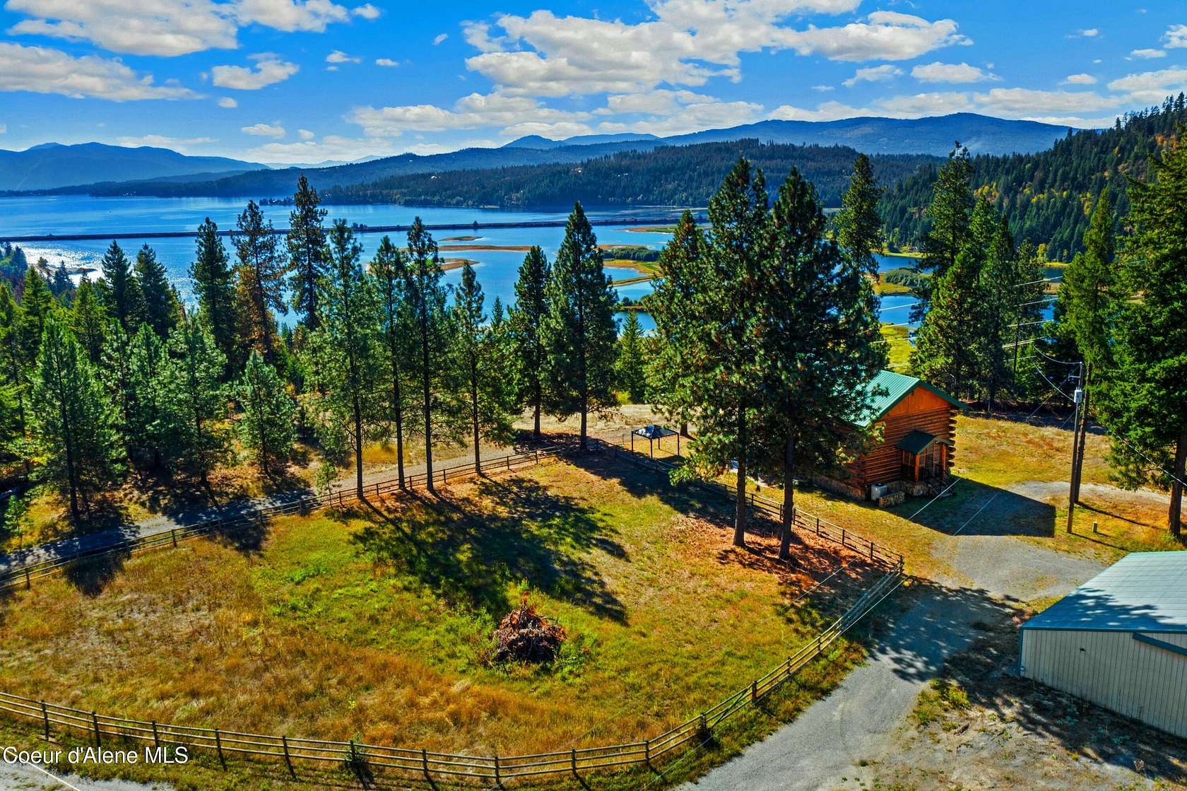 10.8 Acres of Recreational Land with Home for Sale in Sandpoint, Idaho