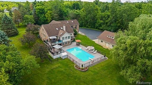 9 Acres of Land with Home for Sale in Northfield Township, Michigan