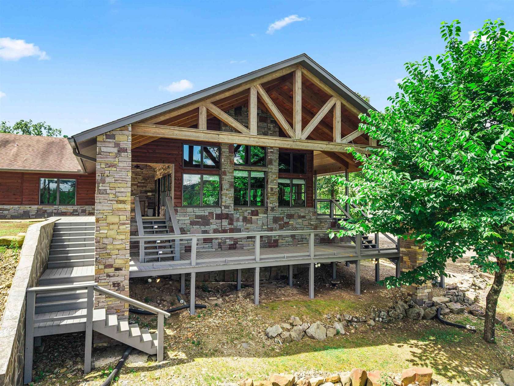 12.6 Acres of Recreational Land with Home for Sale in Story, Arkansas