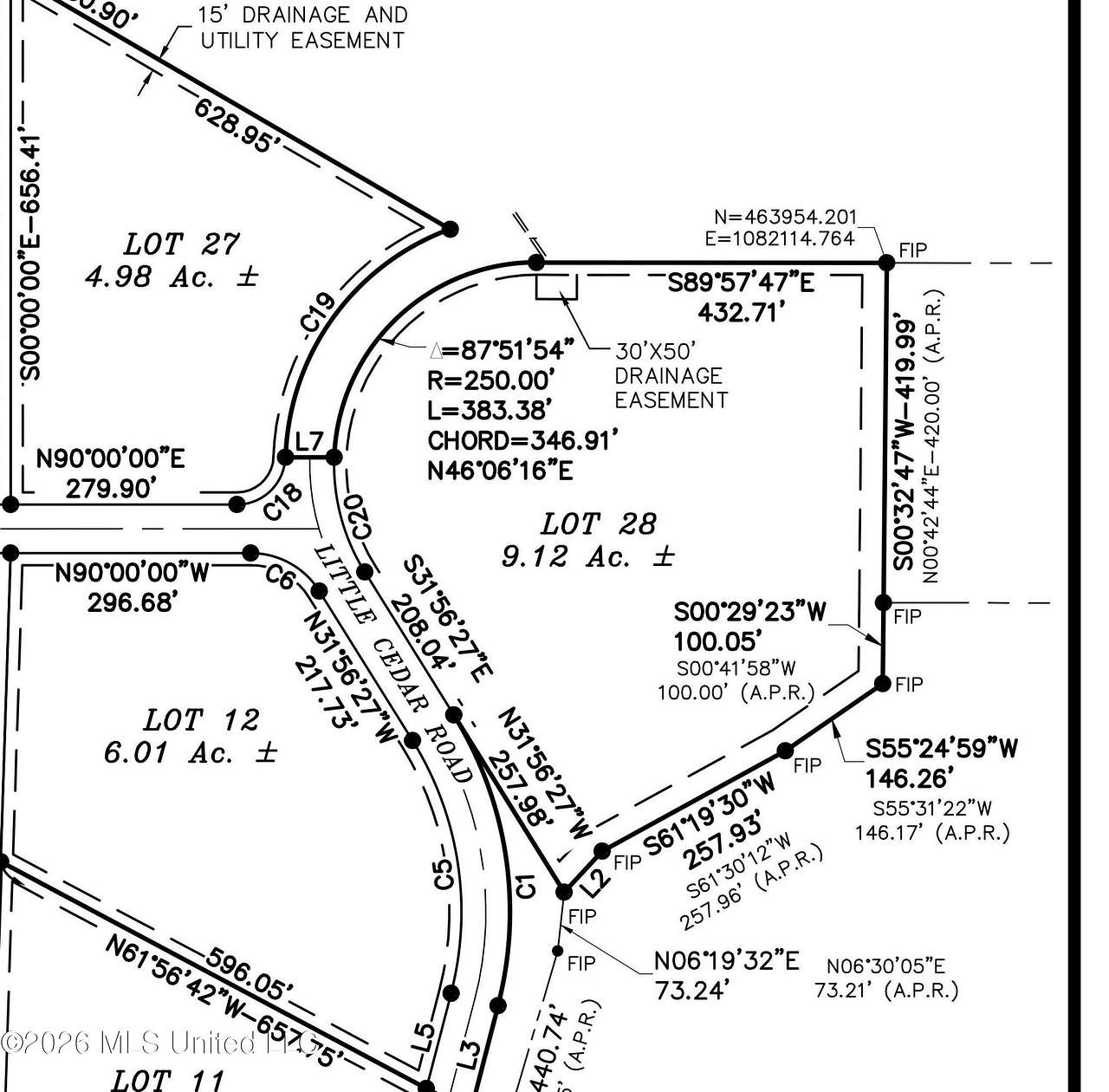 9.12 Acres of Residential Land for Sale in Lucedale, Mississippi