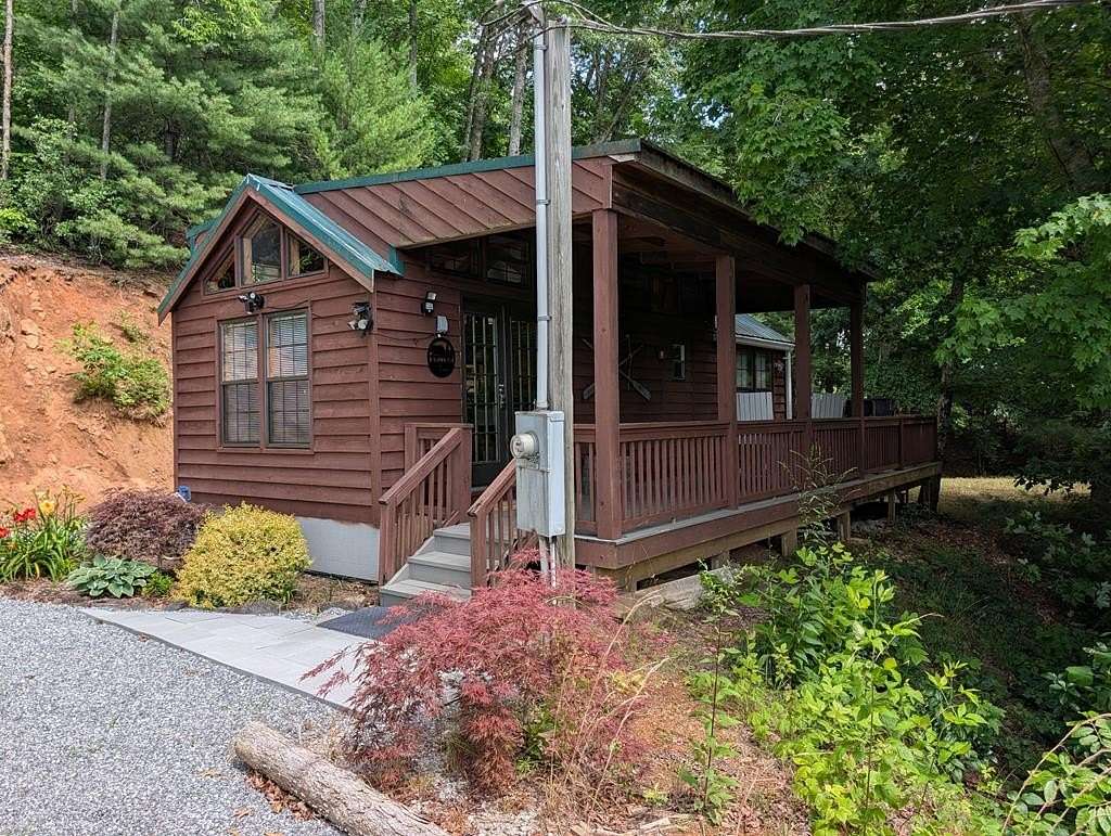 4.72 Acres of Land with Home for Sale in Franklin, North Carolina