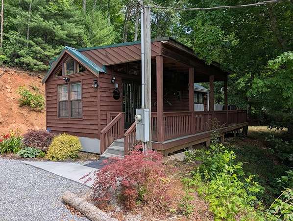 4.72 Acres of Land with Home for Sale in Franklin, North Carolina