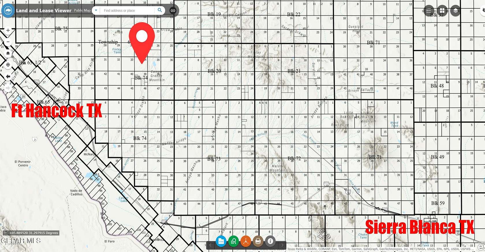 20 Acres of Recreational & Residential Land for Sale in Fort Hancock, Texas