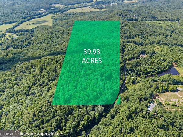 40 Acres of Recreational & Residential Land for Sale in LaFayette, Georgia