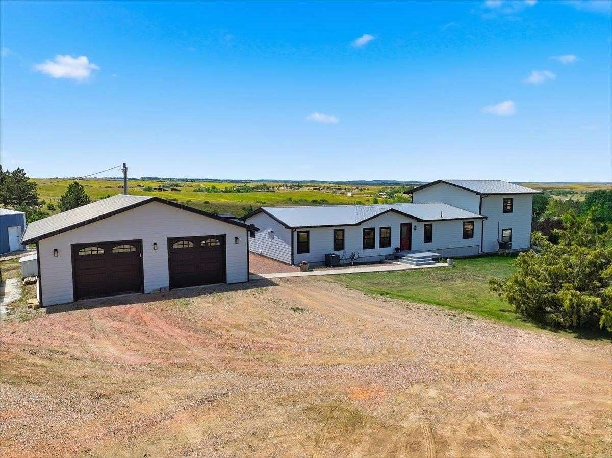 5.66 Acres of Land with Home for Sale in Belle Fourche, South Dakota