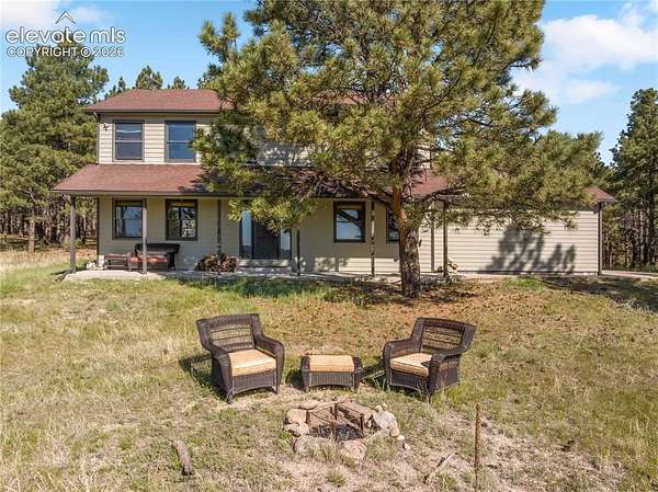 78 Acres of Recreational Land with Home for Sale in Elbert, Colorado