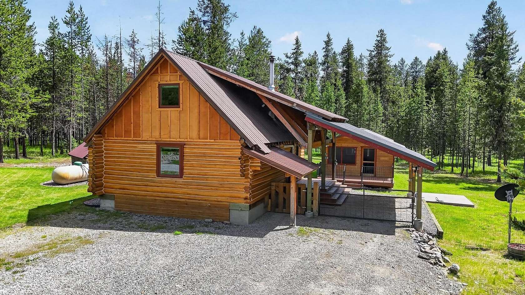 8.23 Acres of Land with Home for Sale in Marion, Montana
