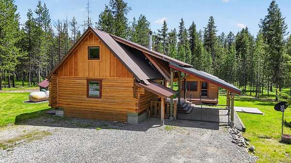 8.23 Acres of Land with Home for Sale in Marion, Montana