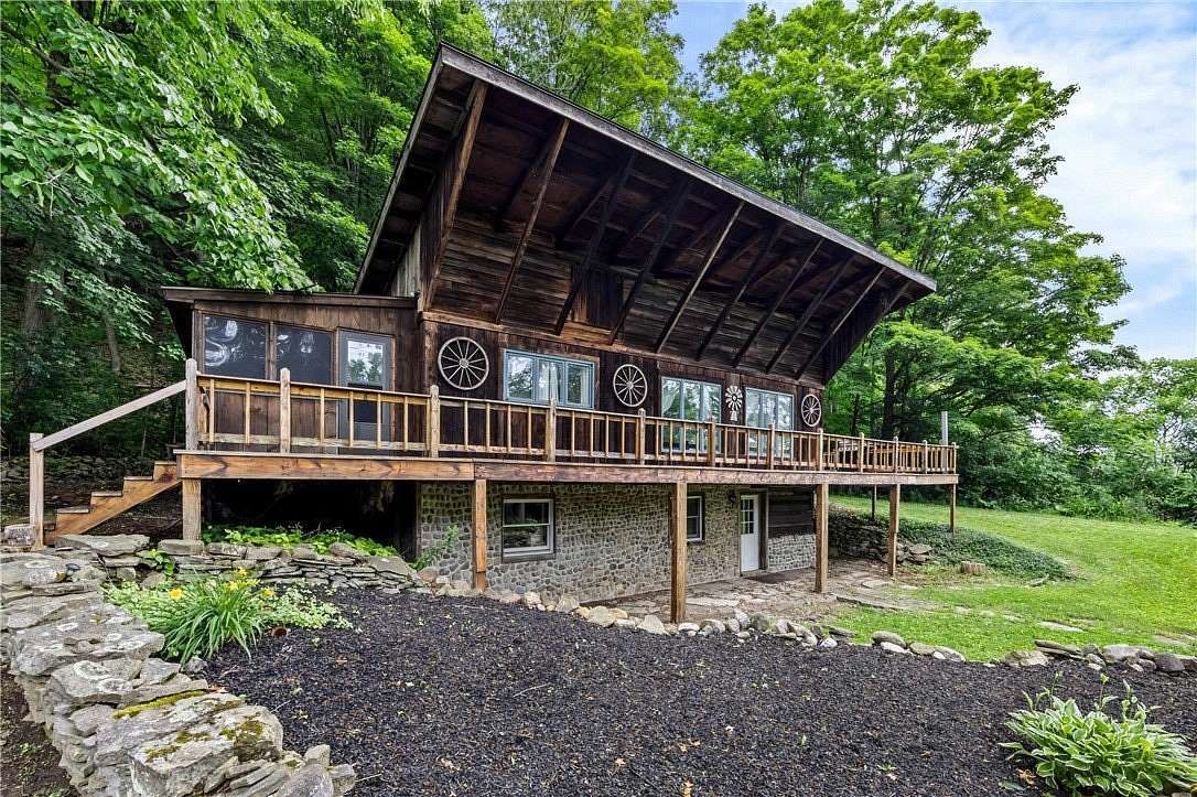 18.8 Acres of Recreational Land with Home for Sale in Dansville, New York