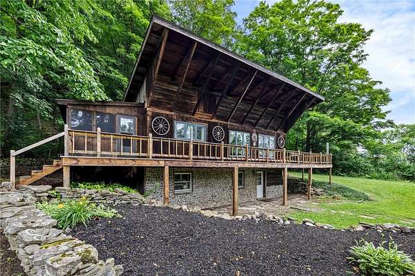 18.8 Acres of Recreational Land with Home for Sale in Dansville, New York