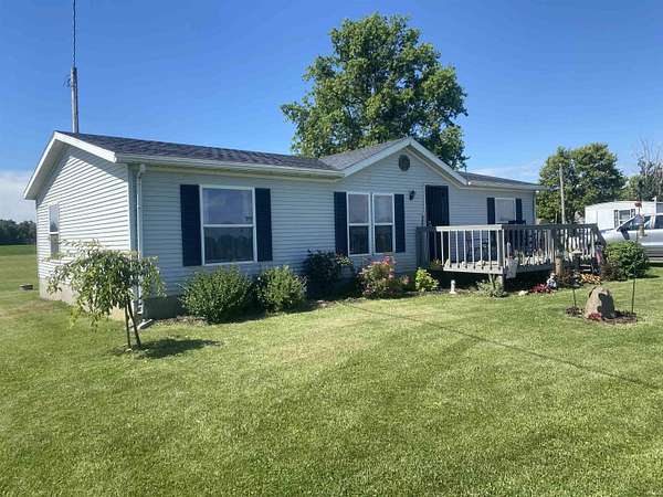 2 Acres of Land with Home for Sale in Dunkirk, Indiana