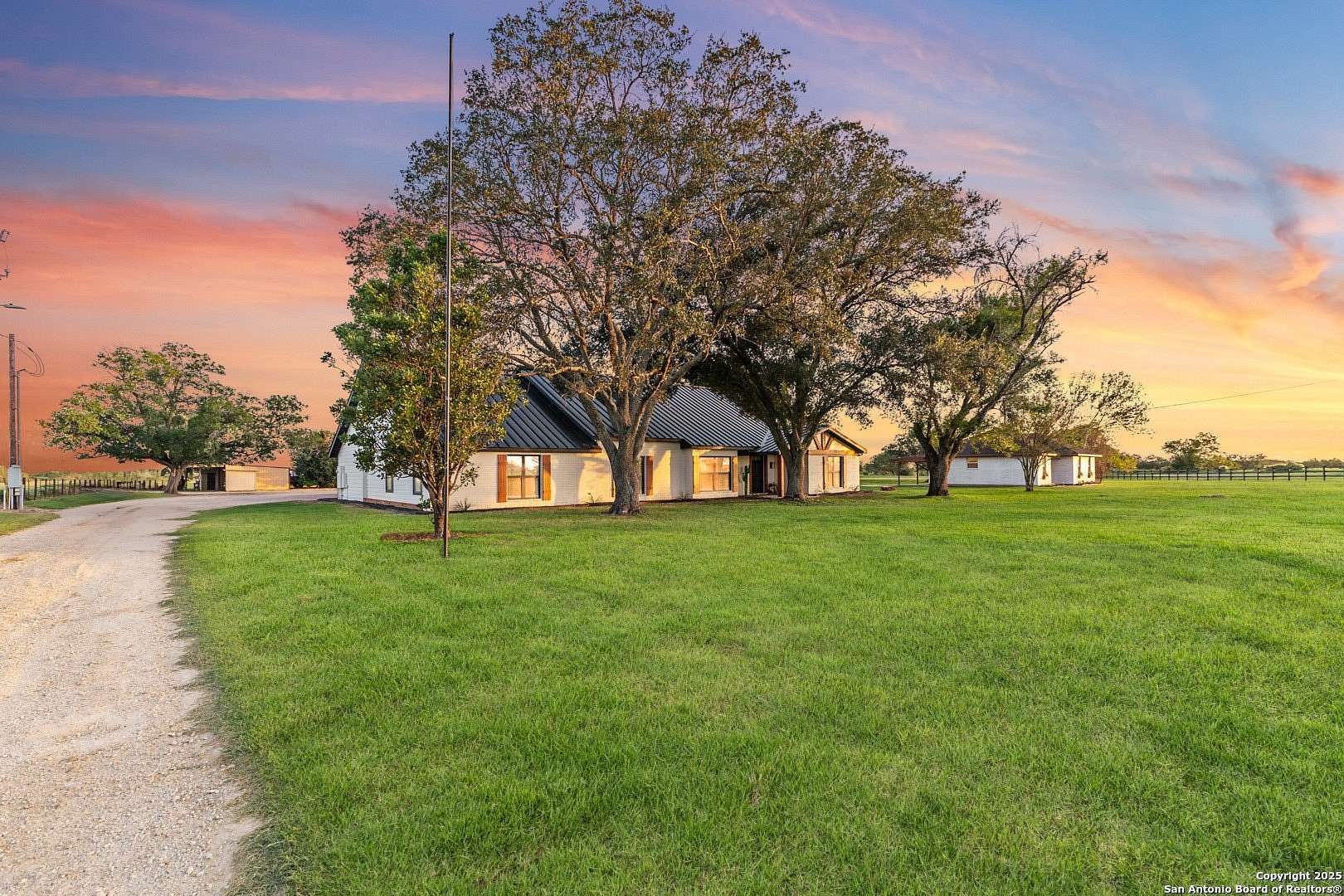 35 Acres of Agricultural Land with Home for Sale in Seguin, Texas
