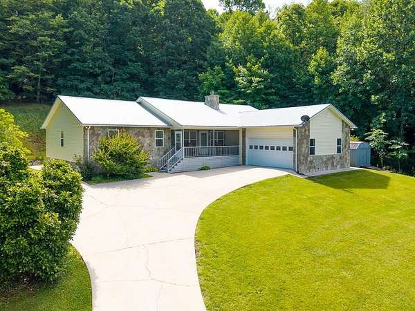 8.1 Acres of Land with Home for Sale in Hiawassee, Georgia