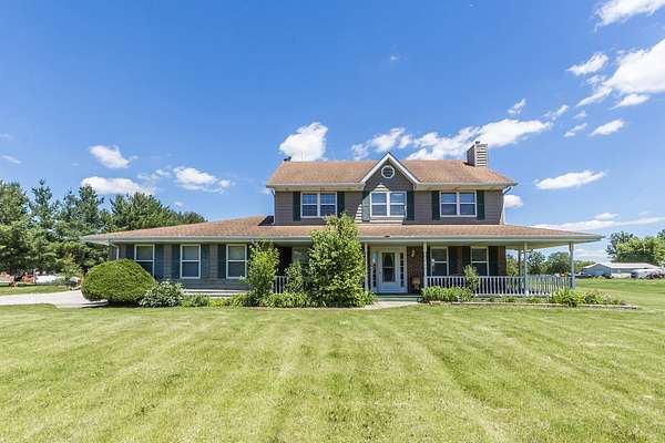 3.1 Acres of Land with Home for Sale in Manhattan, Illinois