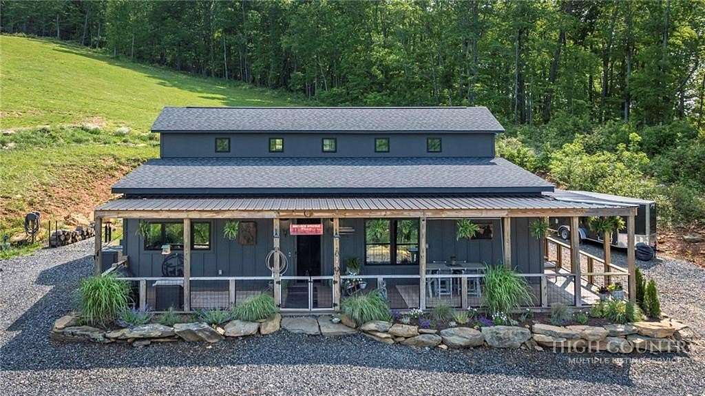6.4 Acres of Land with Home for Sale in Todd, North Carolina