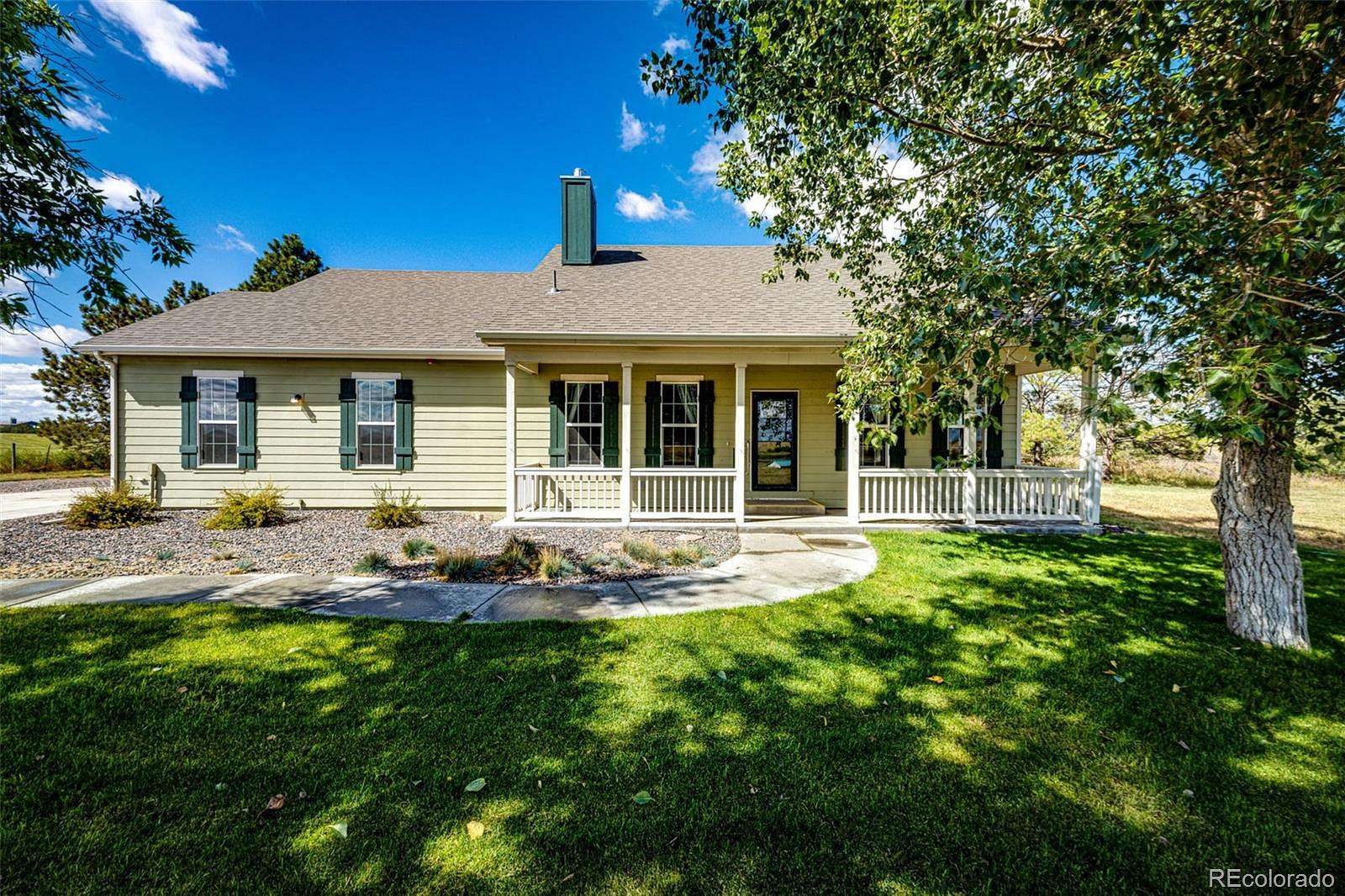 36.3 Acres of Land with Home for Sale in Strasburg, Colorado