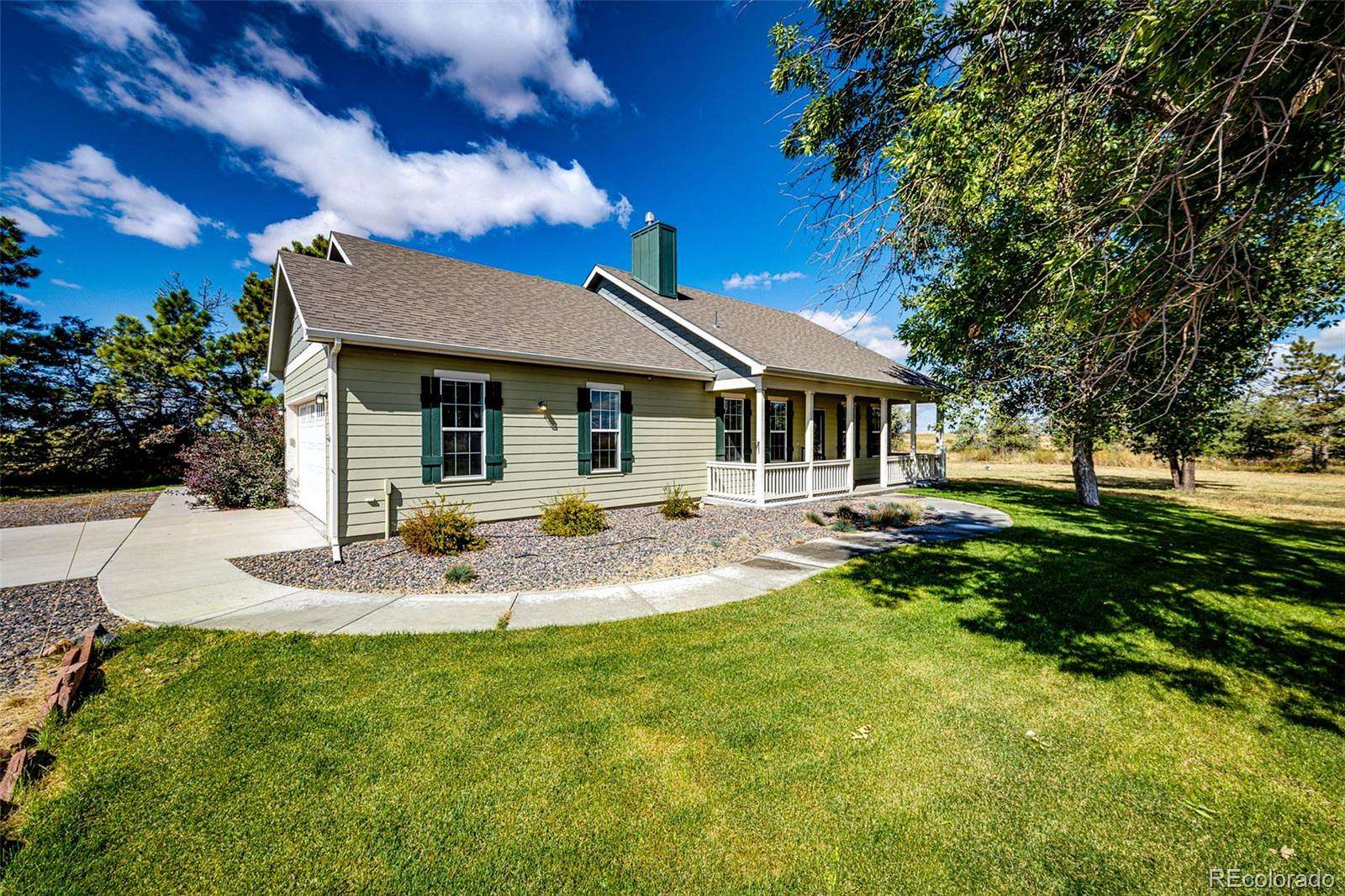 36.3 Acres of Land with Home for Sale in Strasburg, Colorado