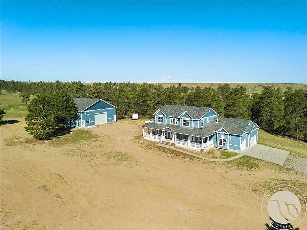 11 Acres of Recreational Land with Home for Sale in Billings, Montana