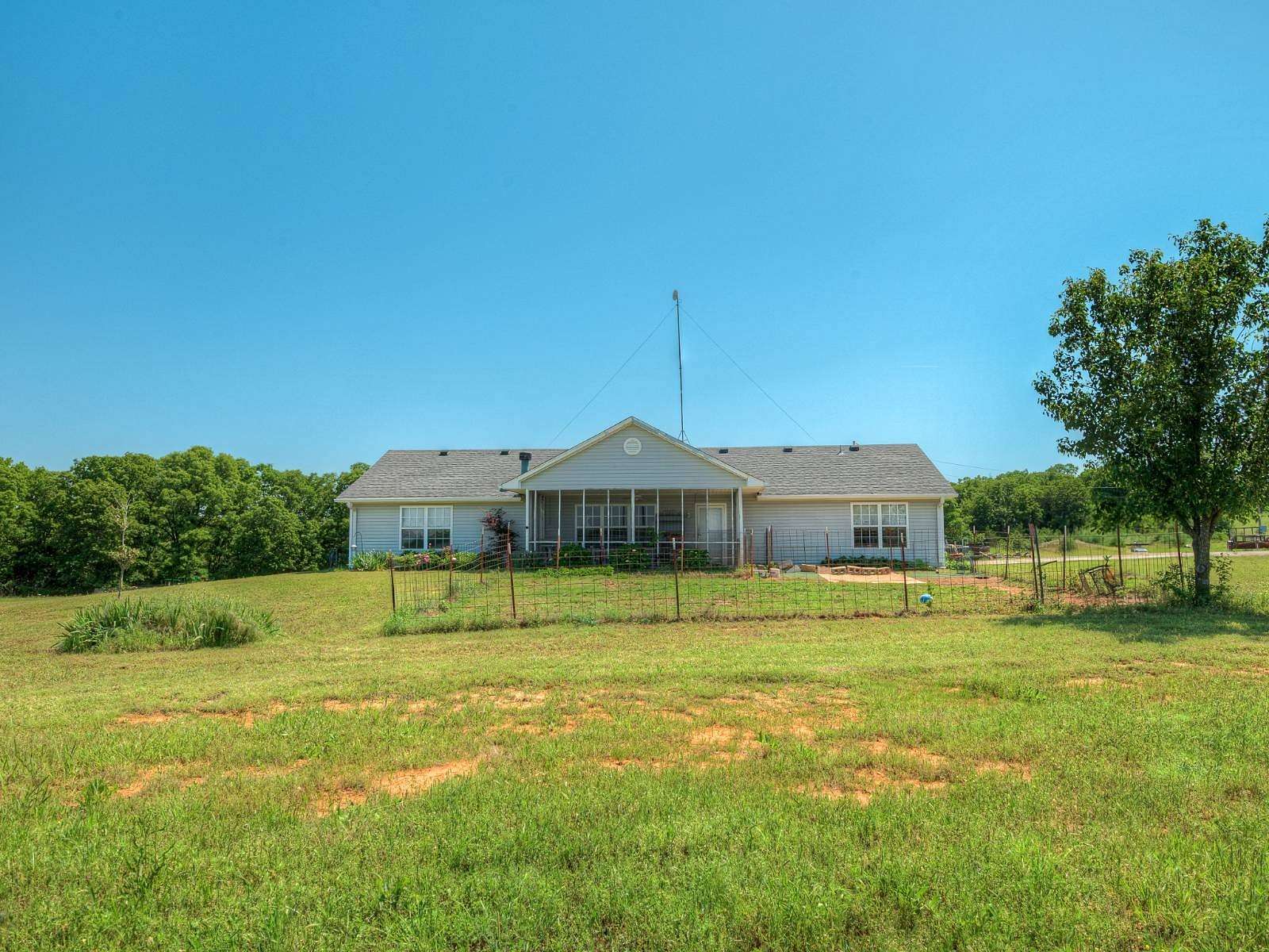 70 Acres of Land with Home for Sale in Chandler, Oklahoma