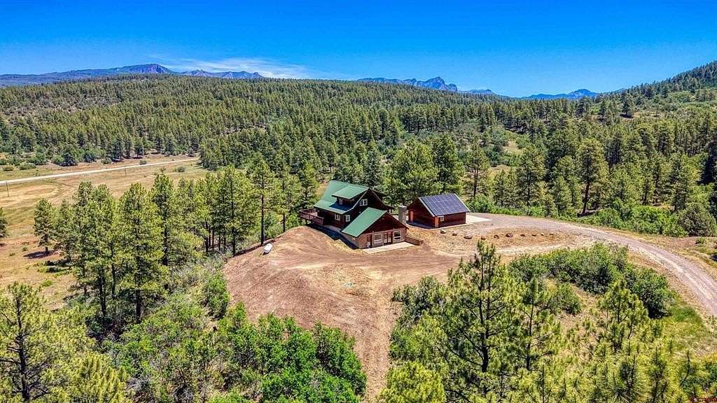 106 Acres of Land with Home for Sale in Pagosa Springs, Colorado