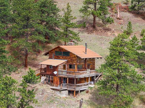 8 Acres of Land with Home for Sale in Jamestown, Colorado