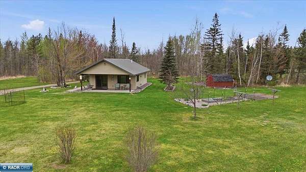 58.2 Acres of Recreational Land with Home for Sale in Floodwood, Minnesota