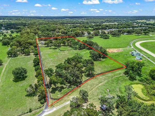 13.2 Acres of Land with Home for Sale in Ocala, Florida