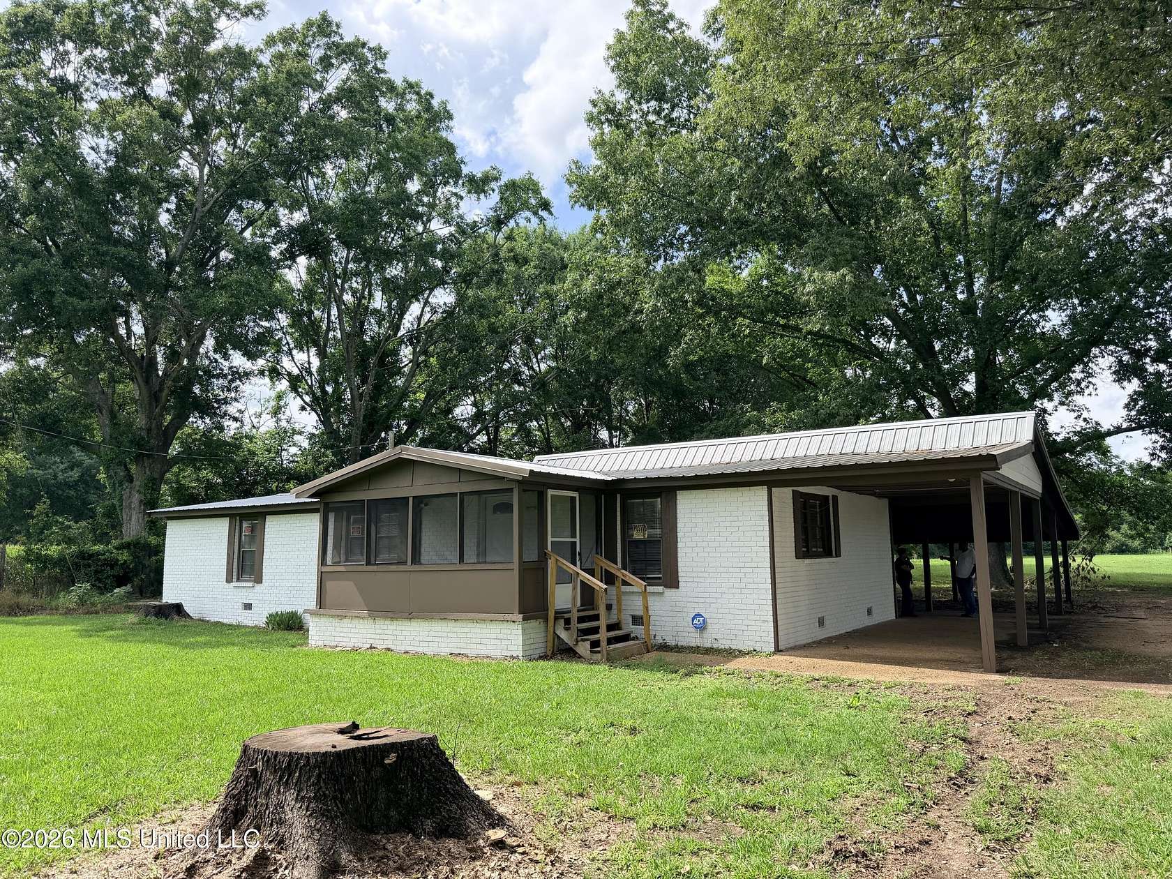 2 Acres of Land with Home for Sale in Bentonia, Mississippi