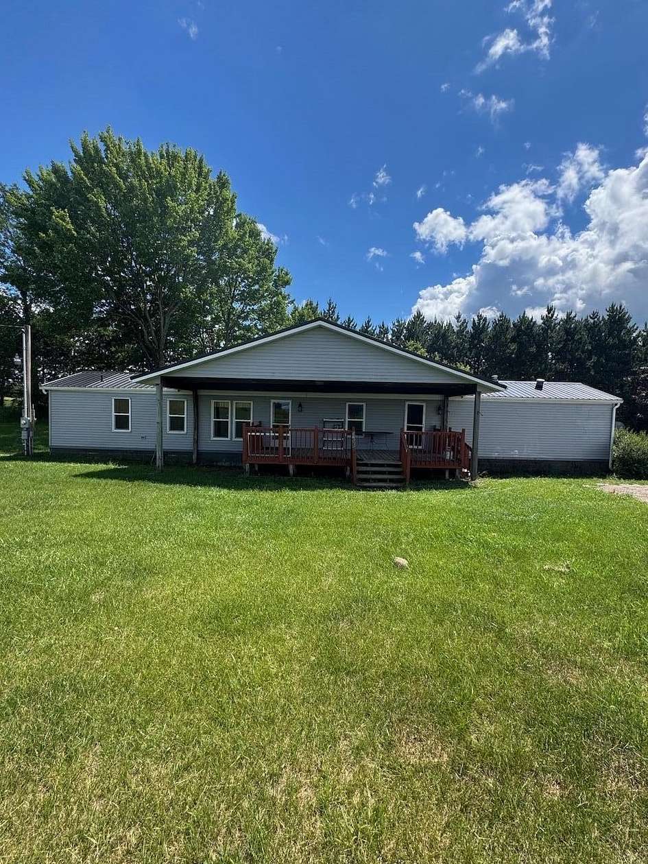 4 Acres of Land with Home for Sale in Morley, Michigan