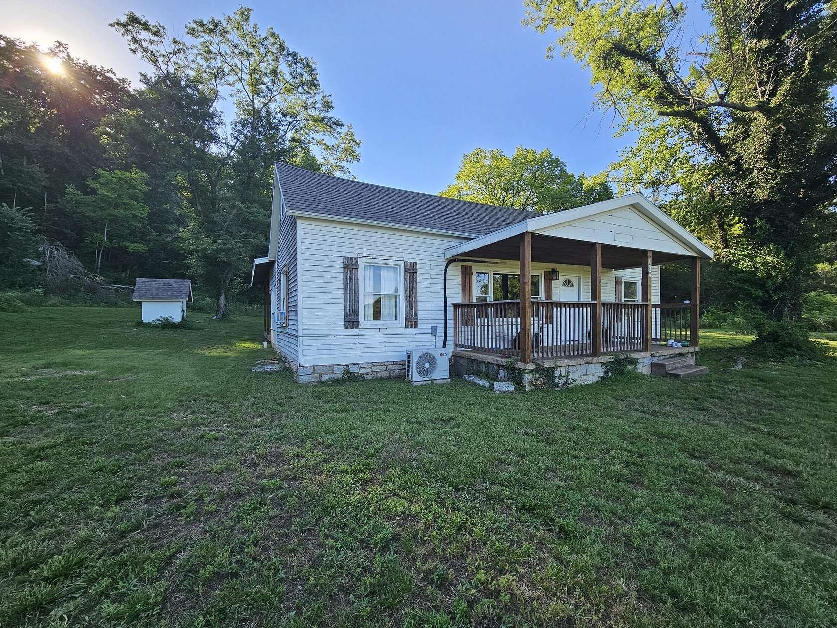 125 Acres of Recreational Land with Home for Sale in Noel, Missouri