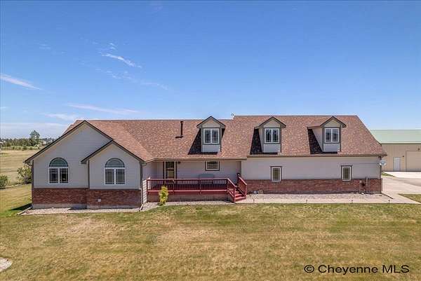 4.69 Acres of Land with Home for Sale in Cheyenne, Wyoming