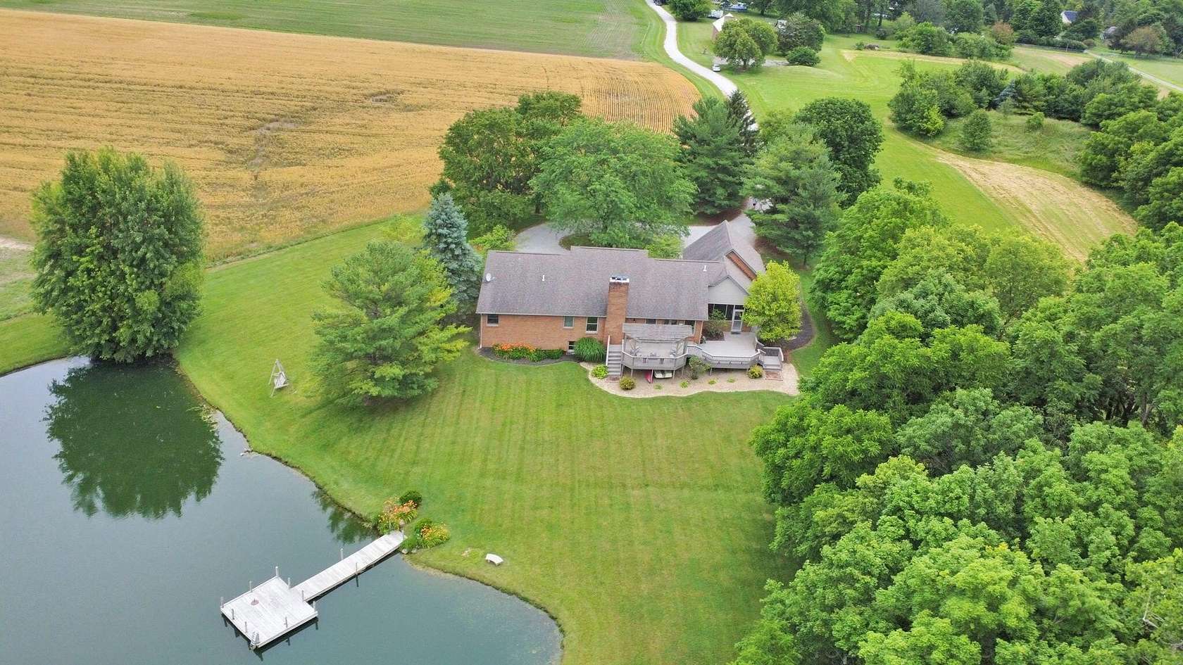 16.2 Acres of Recreational Land with Home for Sale in Columbus, Ohio