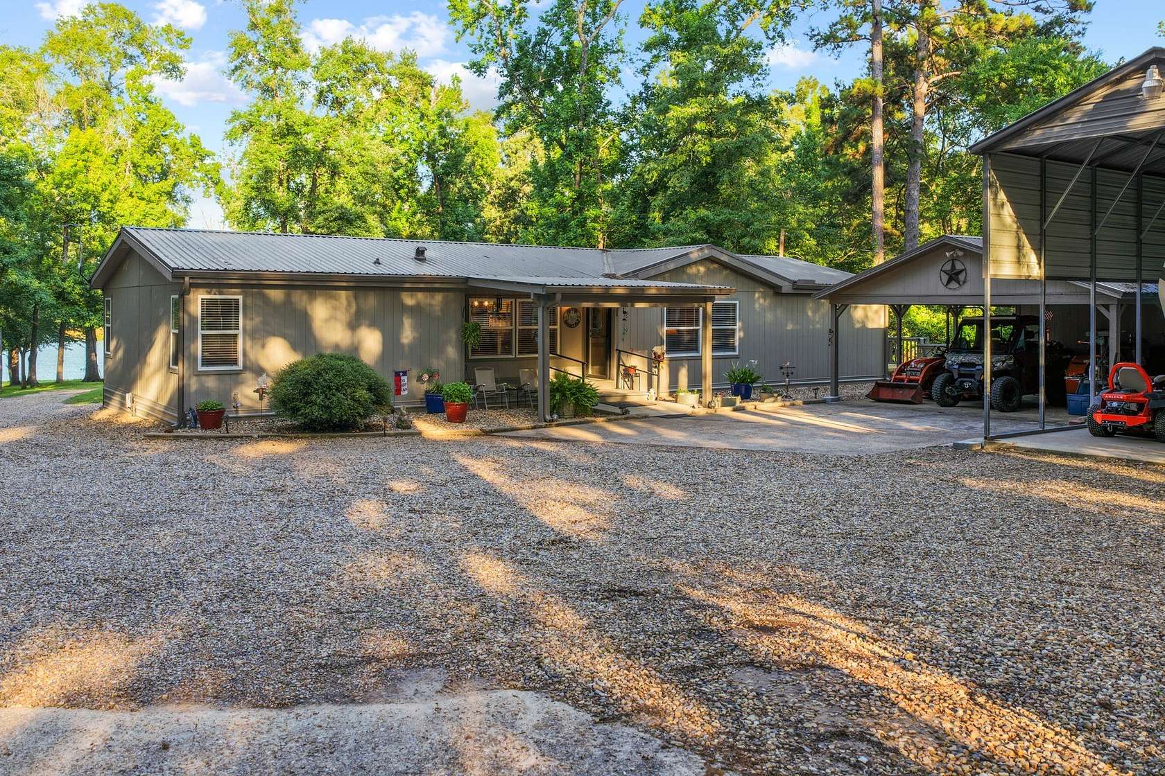 1.6 Acres of Land with Home for Sale in Avinger, Texas