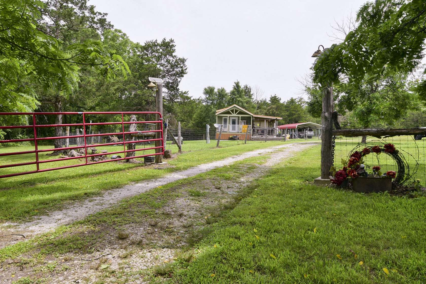 40 Acres of Recreational Land with Home for Sale in Cassville, Missouri