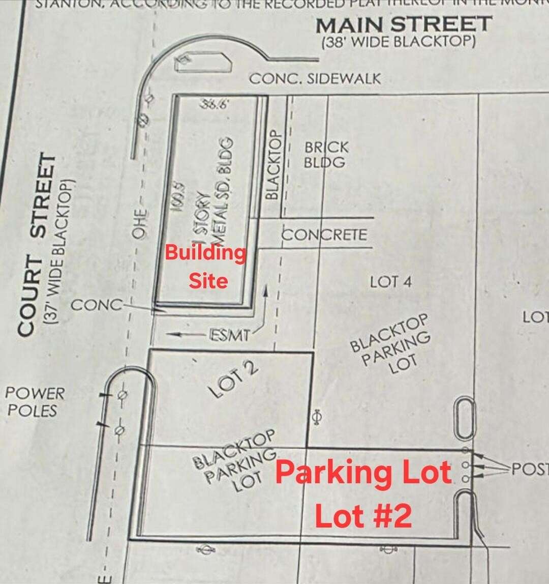 0.09 Acres of Commercial Land for Sale in Stanton, Michigan