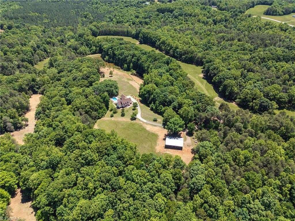 72 Acres of Land with Home for Sale in Madison, North Carolina