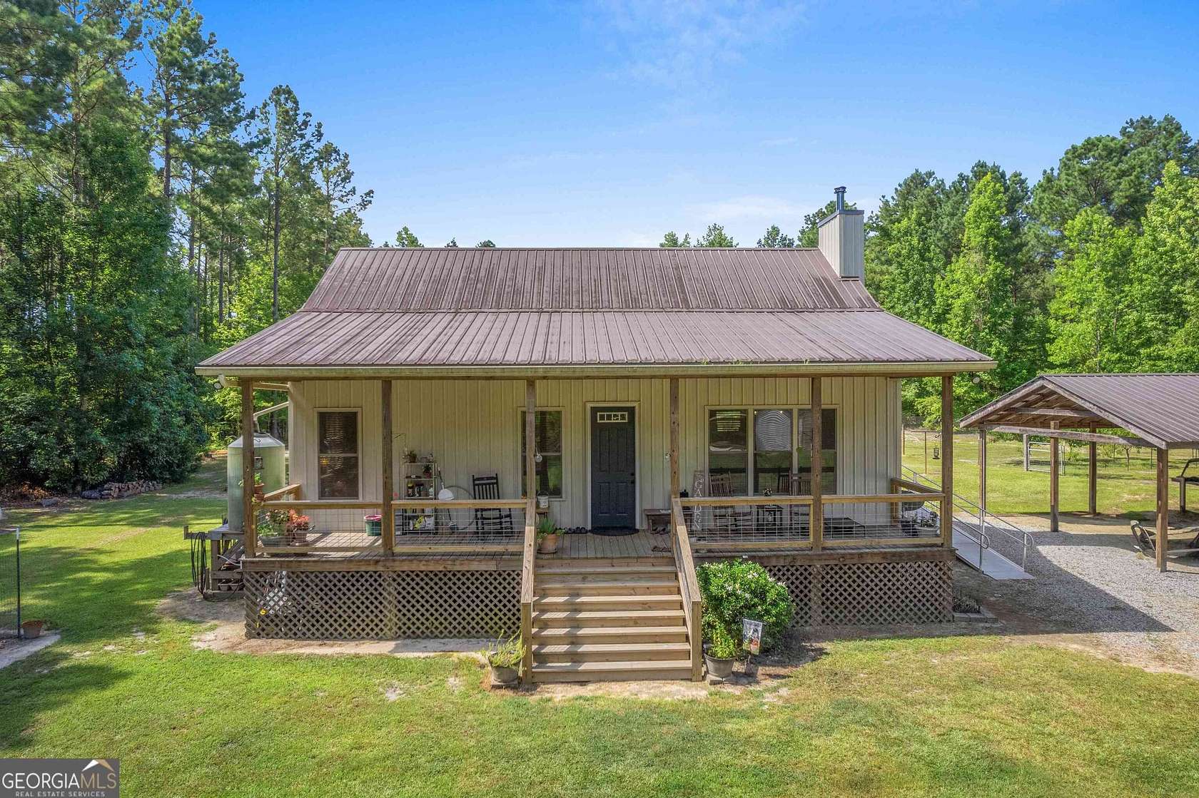 20 Acres of Land with Home for Sale in Davisboro, Georgia