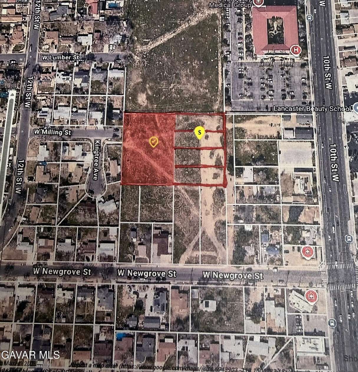 0.21 Acres of Residential Land for Sale in Lancaster, California