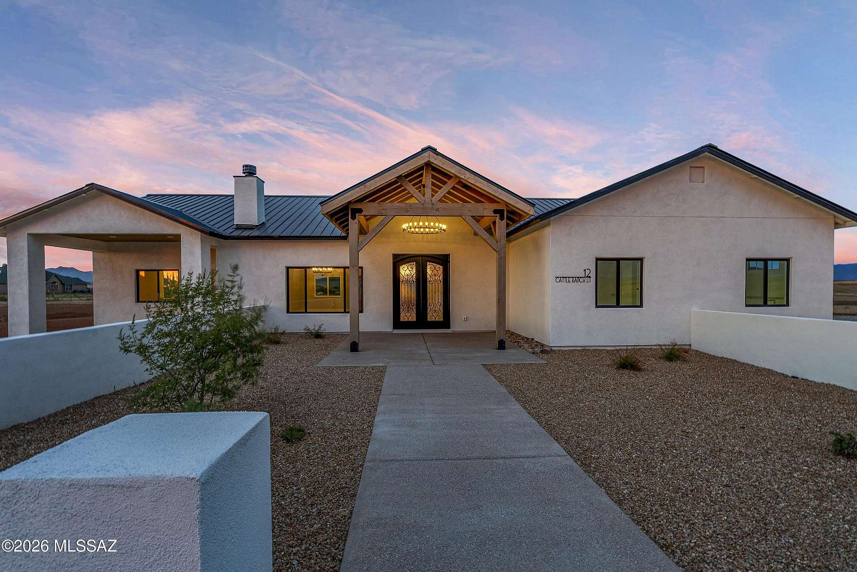 5 Acres of Land with Home for Sale in Elgin, Arizona