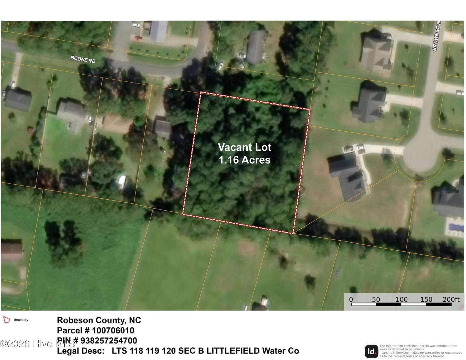 1.16 Acres of Residential Land for Sale in Lumberton, North Carolina