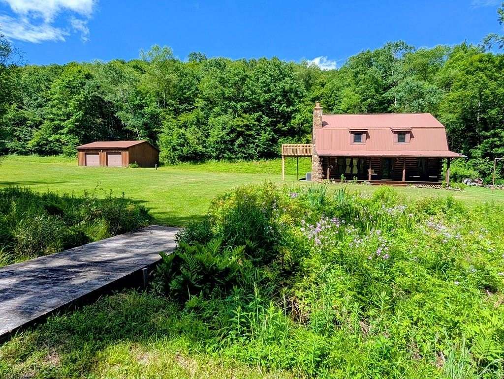 60.3 Acres of Recreational Land with Home for Sale in Roulette, Pennsylvania