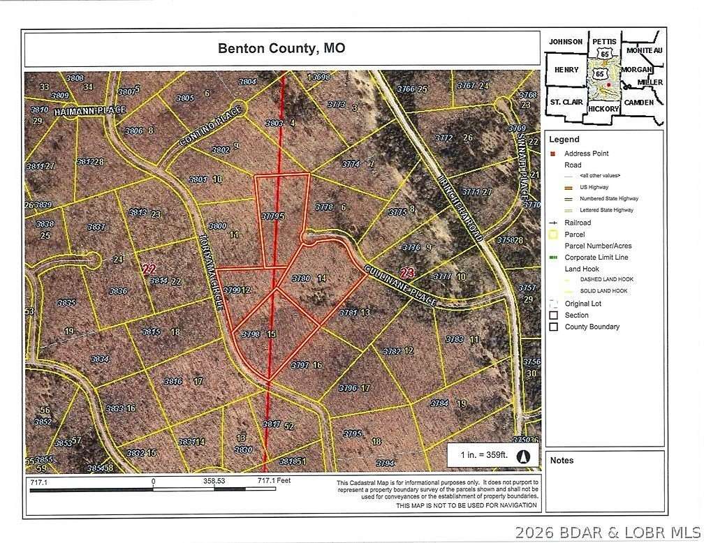 12 Acres of Land for Sale in Edwards, Missouri