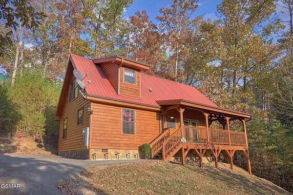 1.66 Acres of Land with Home for Sale in Sevierville, Tennessee