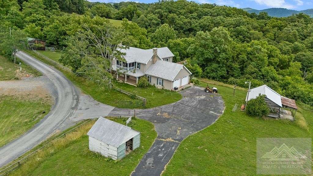 17 Acres of Land with Home for Sale in Pipestem, West Virginia