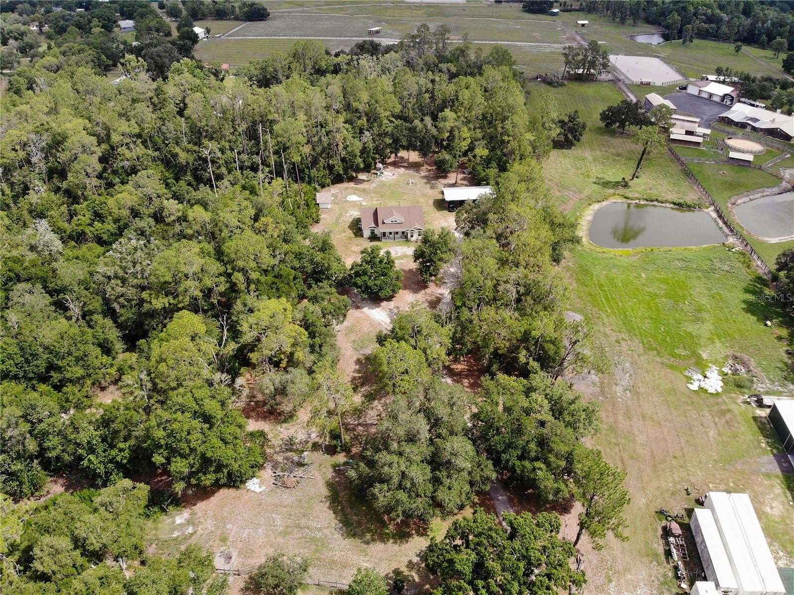4.26 Acres of Land with Home for Sale in Lakeland, Florida