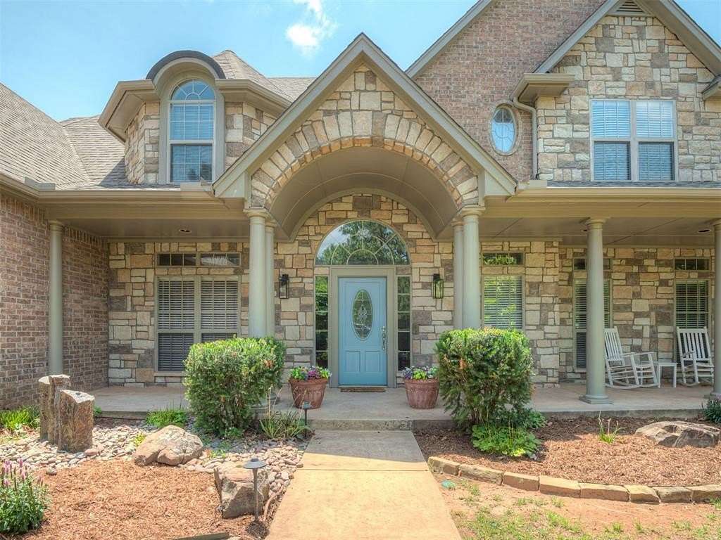5.76 Acres of Land with Home for Sale in Edmond, Oklahoma